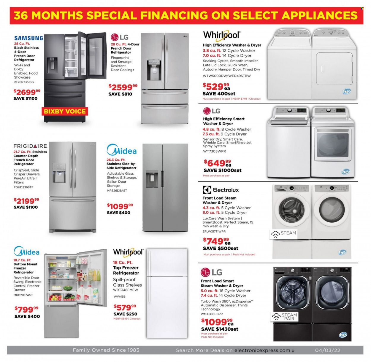 Electronic Express (AL, TN) Weekly Ad Flyer April 4 to April 11