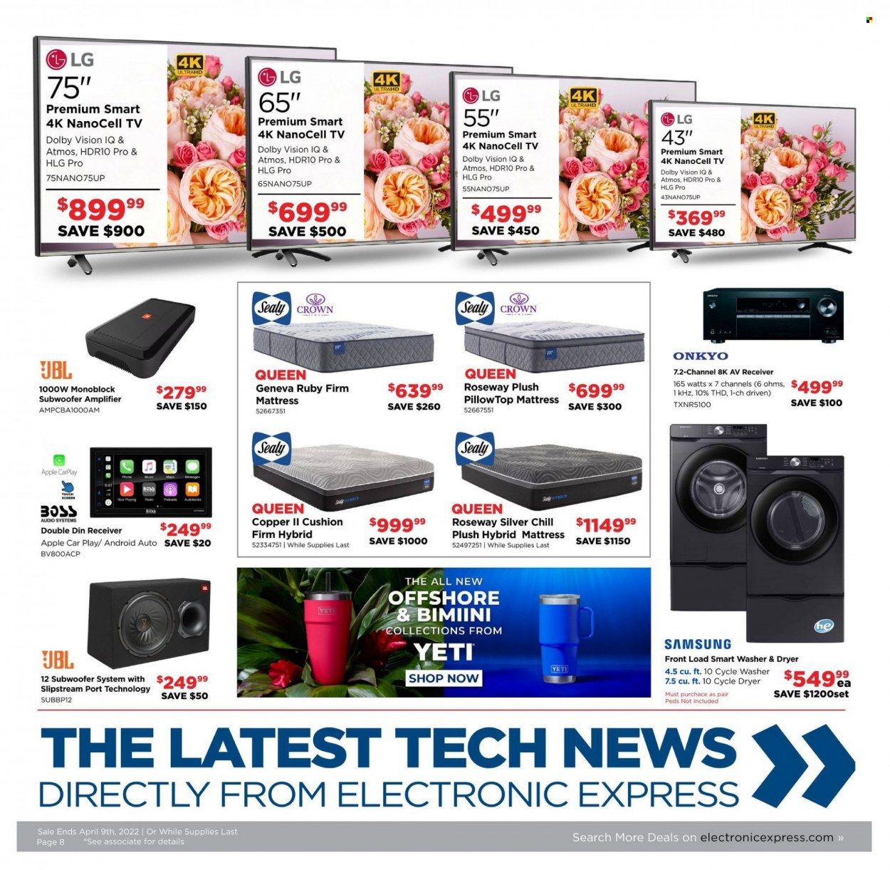 Electronic Express (AL, TN) Weekly Ad Flyer April 4 to April 11