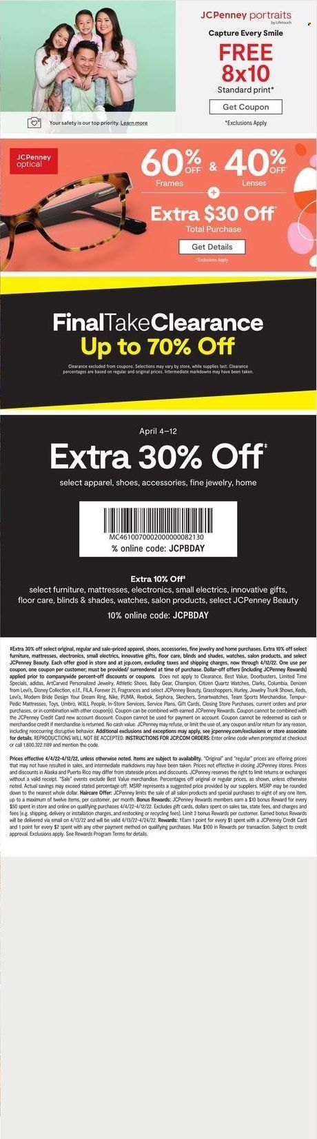 JCPenney Weekly Ad Flyer April 4 to April 11