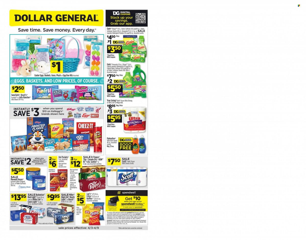 Dollar General (FL) Weekly Ad Flyer April 4 to April 11