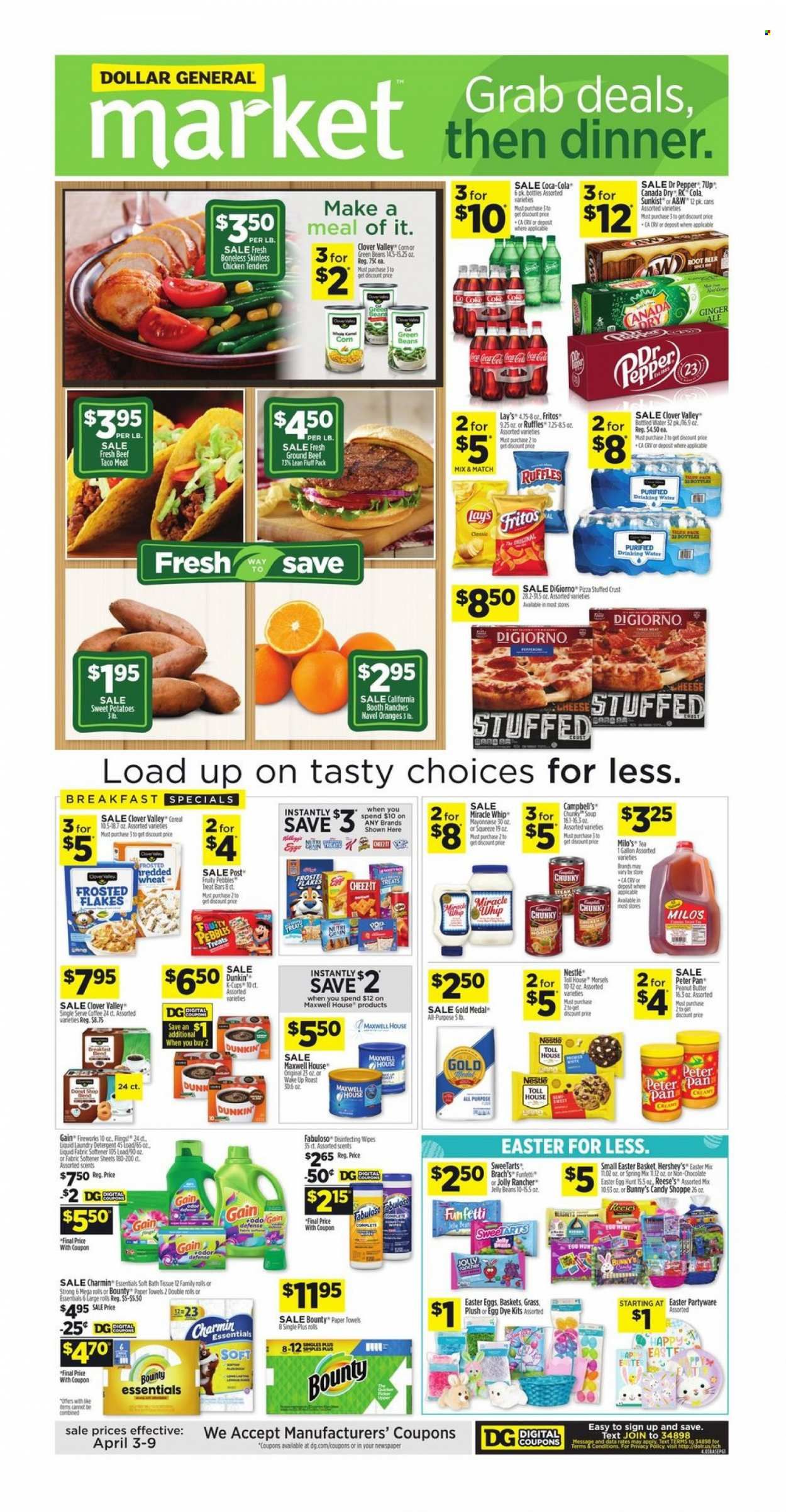 Dollar General (IN, OH) Weekly Ad Flyer April 4 to April 11
