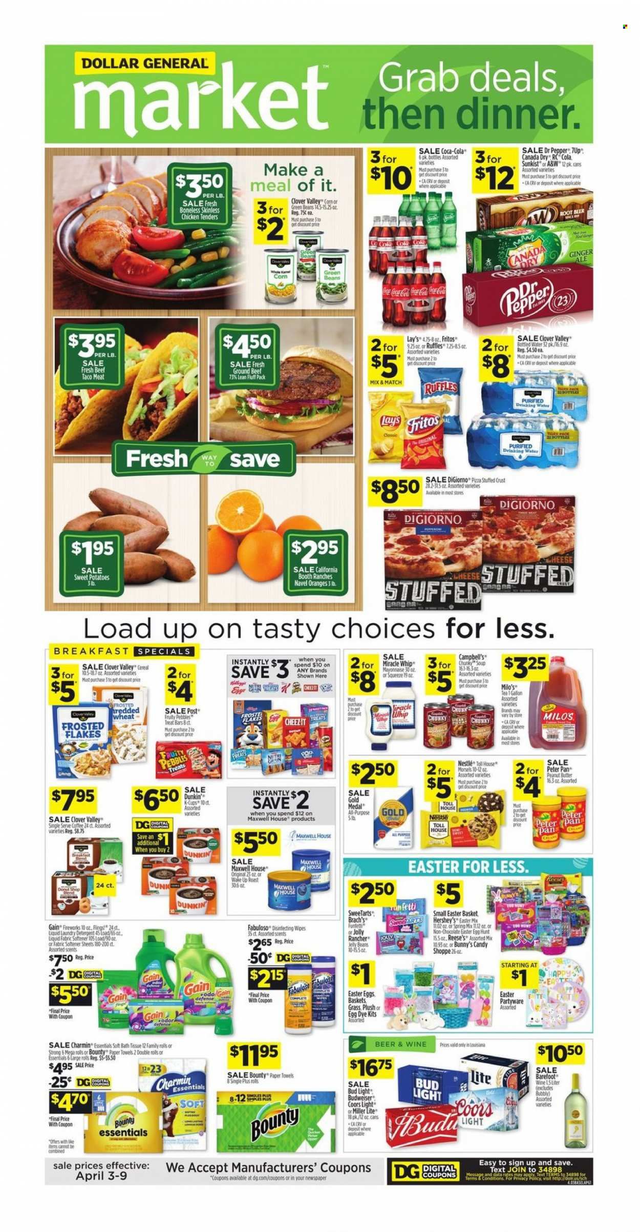 Dollar General (LA) Weekly Ad Flyer April 4 to April 11