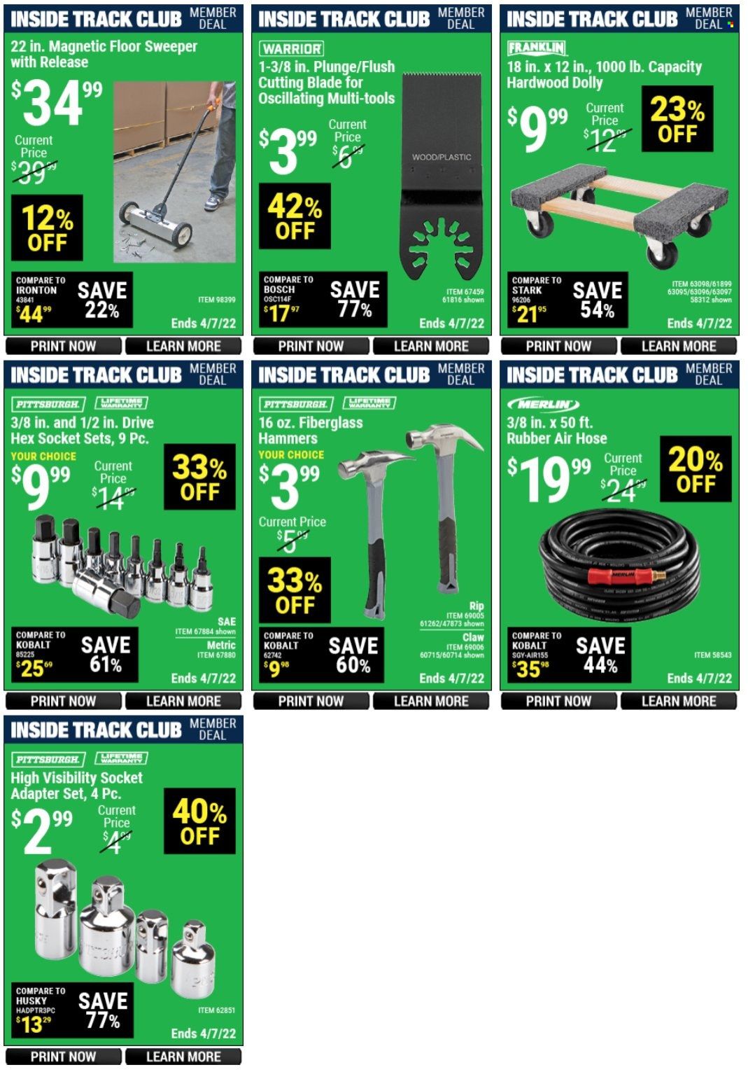Harbor Freight Weekly Ad Flyer April 4 to April 11