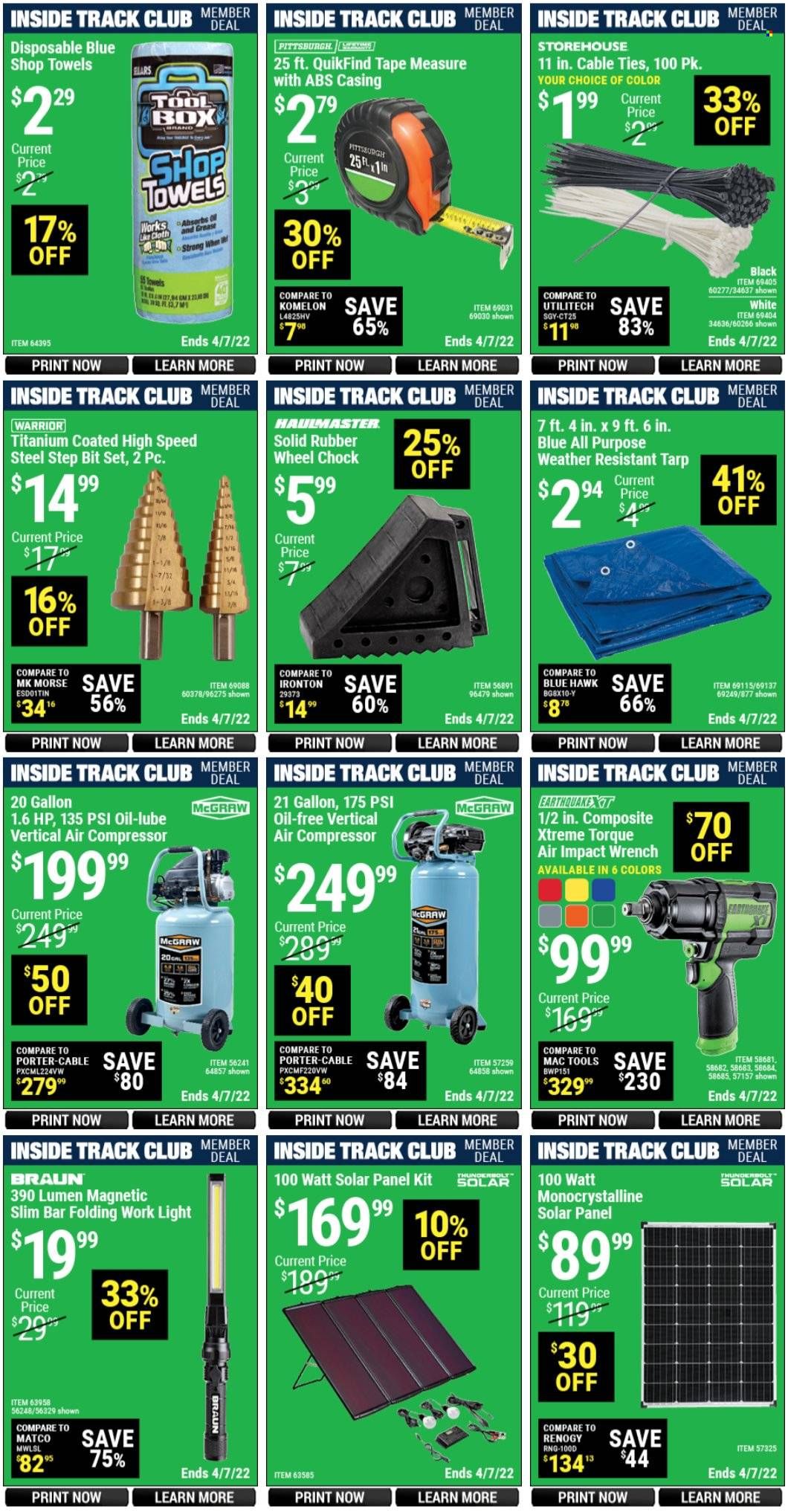 Harbor Freight Weekly Ad Flyer April 4 to April 11