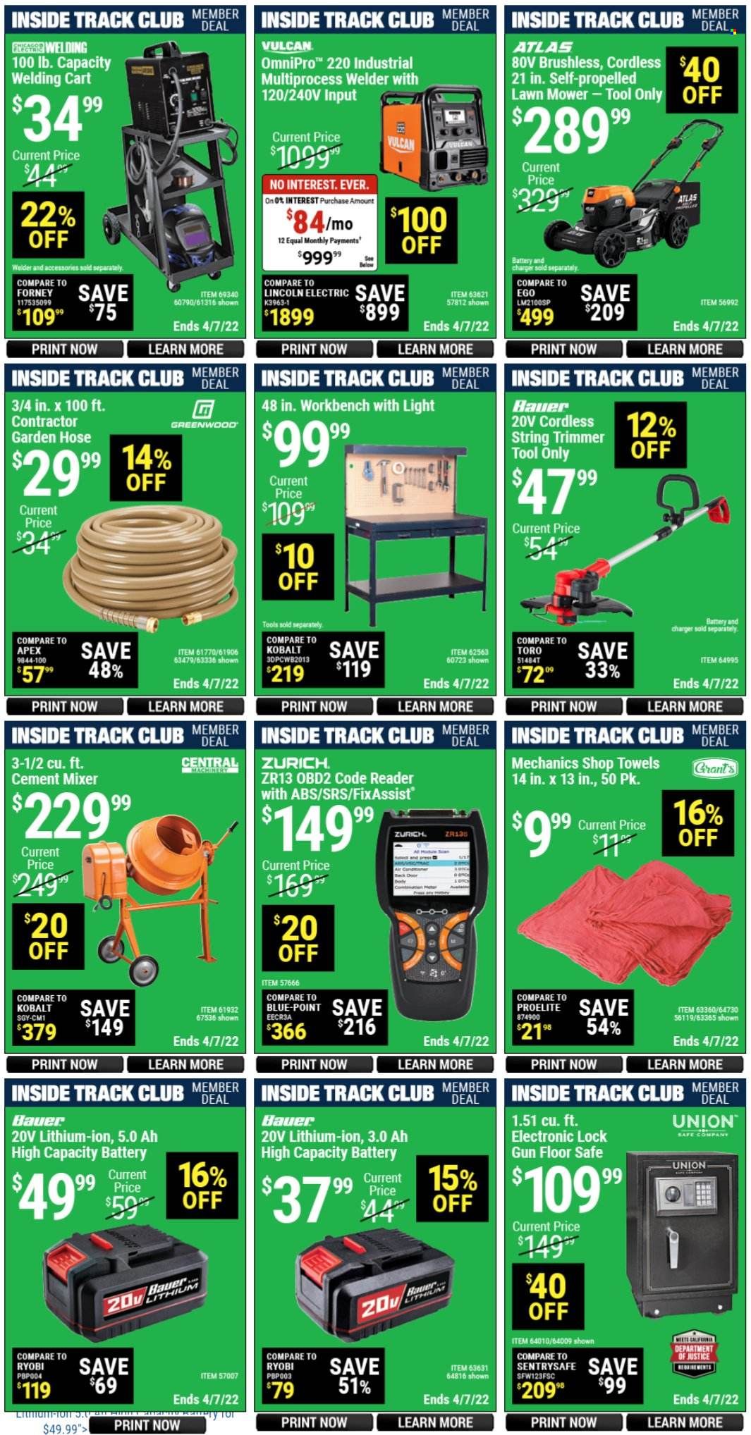 Harbor Freight Weekly Ad Flyer April 4 to April 11