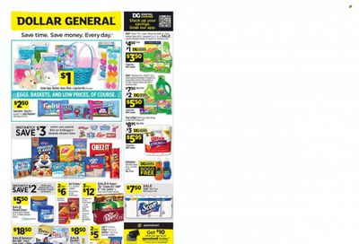 Dollar General (CA) Weekly Ad Flyer April 4 to April 11