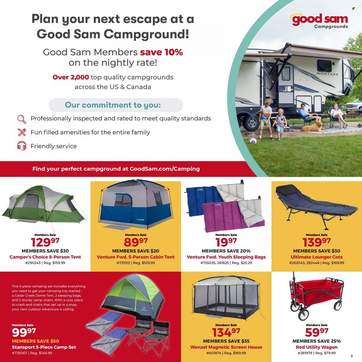 Gander RV & Outdoors Weekly Ad Flyer April 5 to April 12