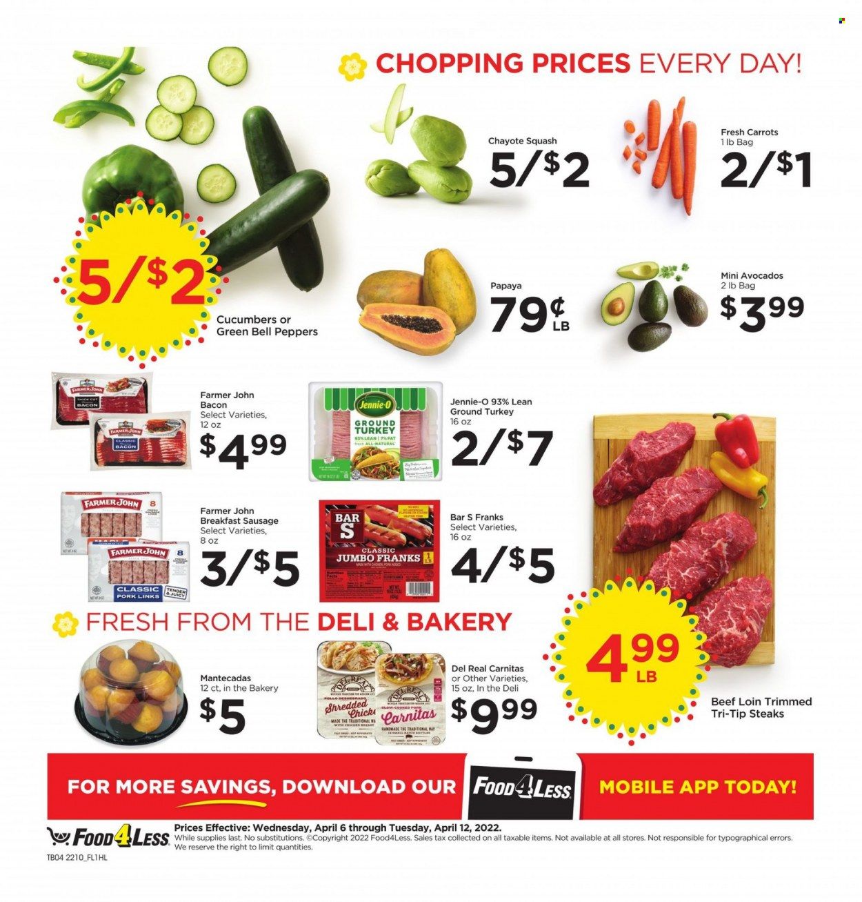 Food 4 Less (CA) Weekly Ad Flyer April 5 to April 12