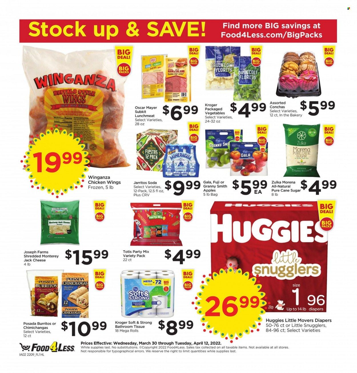 Food 4 Less (CA) Weekly Ad Flyer April 5 to April 12