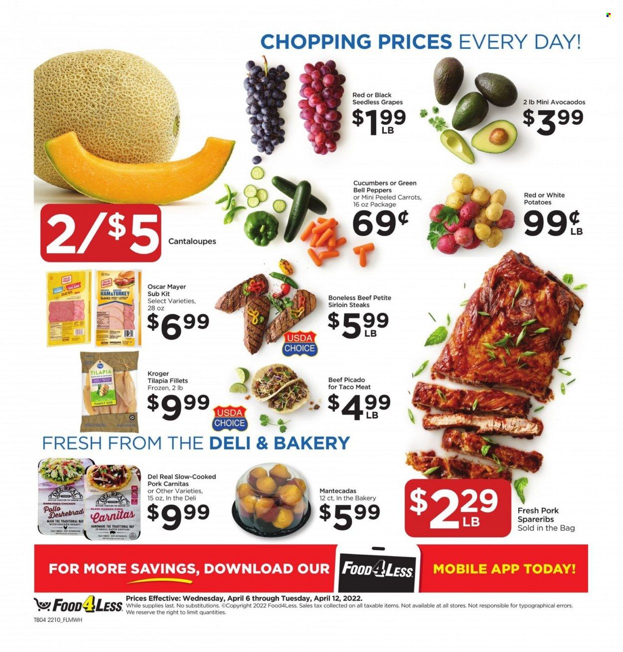 Food 4 Less (IL) Weekly Ad Flyer April 5 to April 12