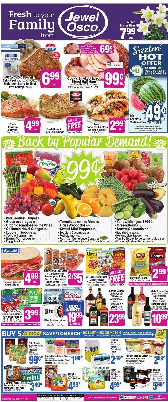 Jewel Osco (IA) Weekly Ad Flyer April 5 to April 12