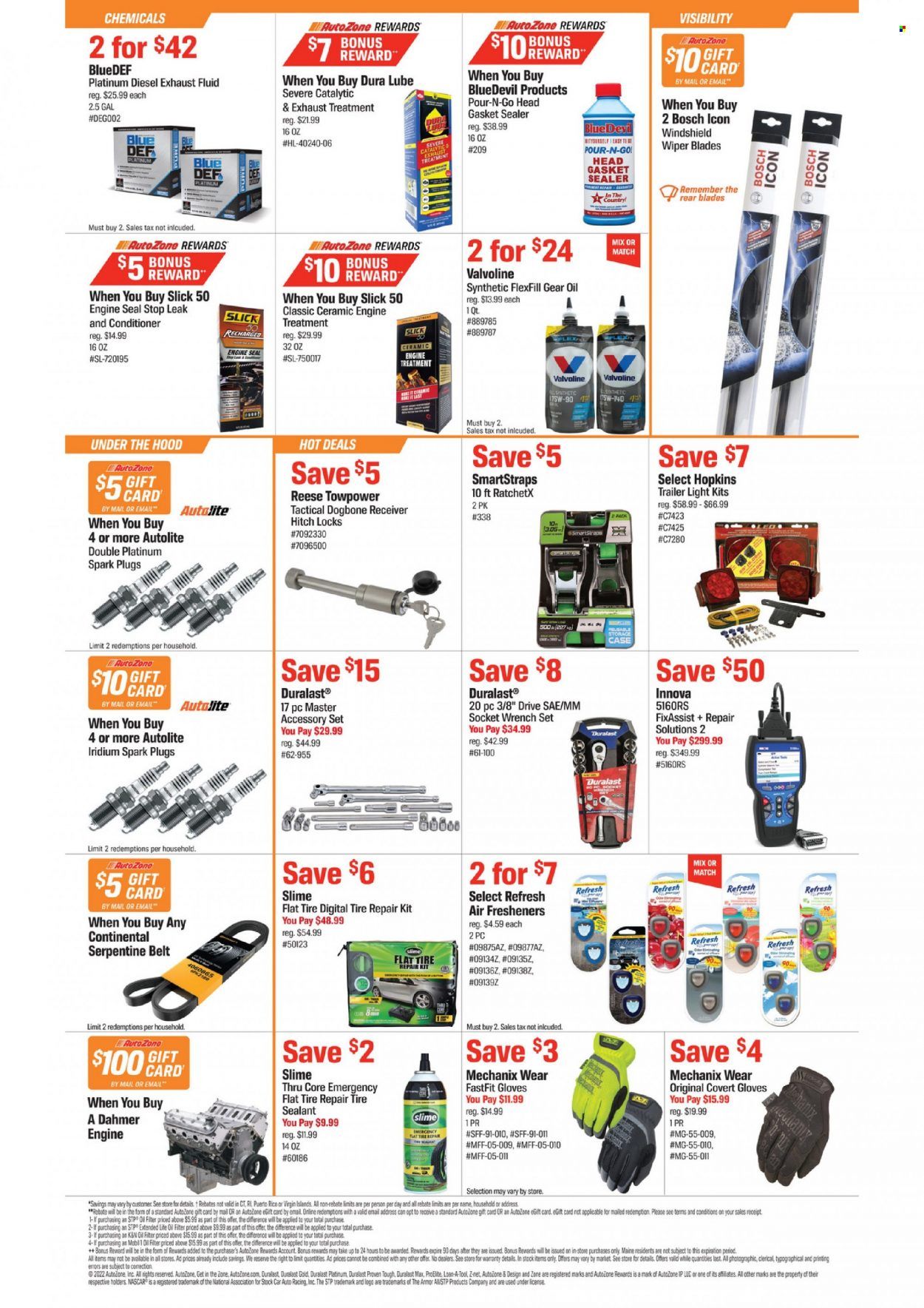 Autozone Weekly Ad Flyer April 5 to April 12