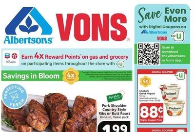 Albertsons (CA, ID, LA, MT, OR, TX, WA) Weekly Ad Flyer April 5 to April 12