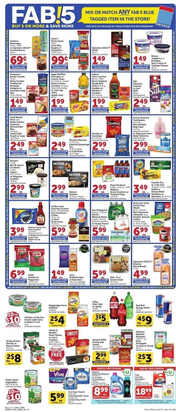 Albertsons (CA, ID, LA, MT, OR, TX, WA) Weekly Ad Flyer April 5 to April 12