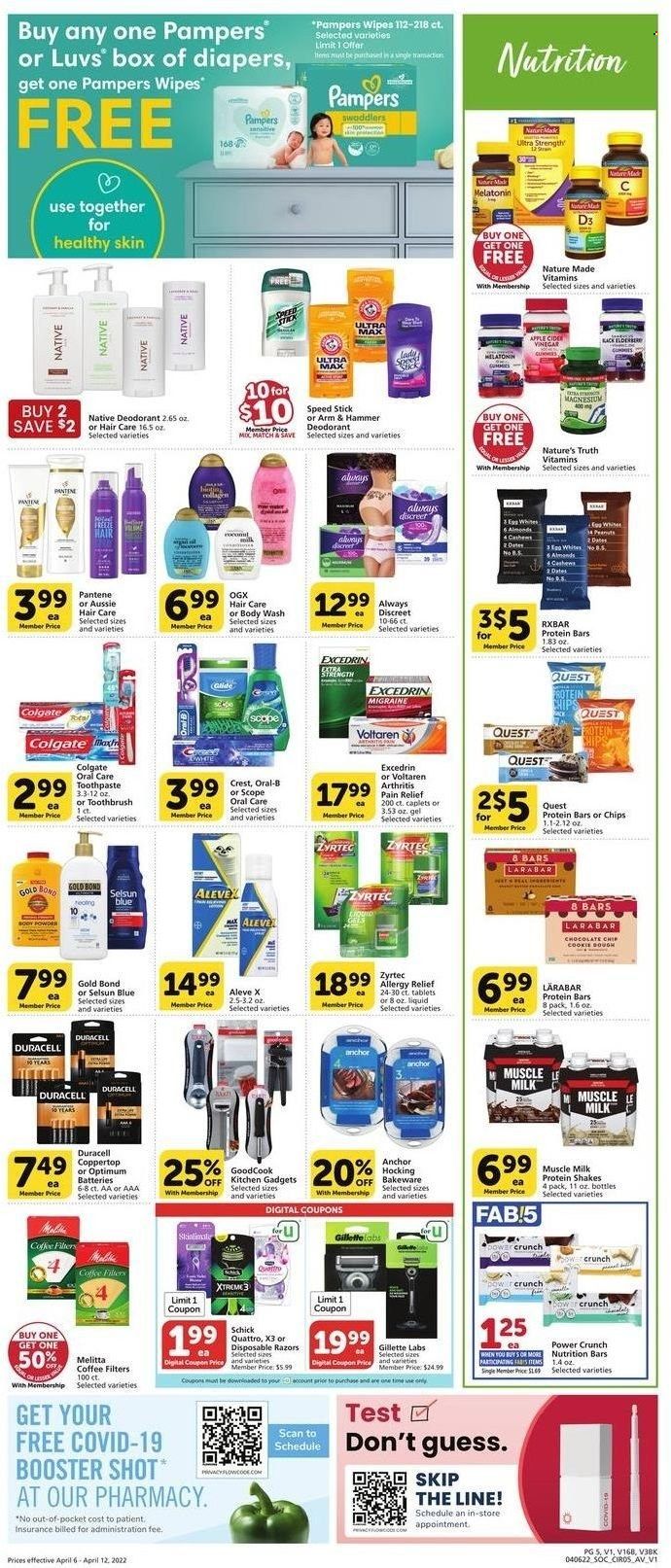 Albertsons (CA, ID, LA, MT, OR, TX, WA) Weekly Ad Flyer April 5 to April 12