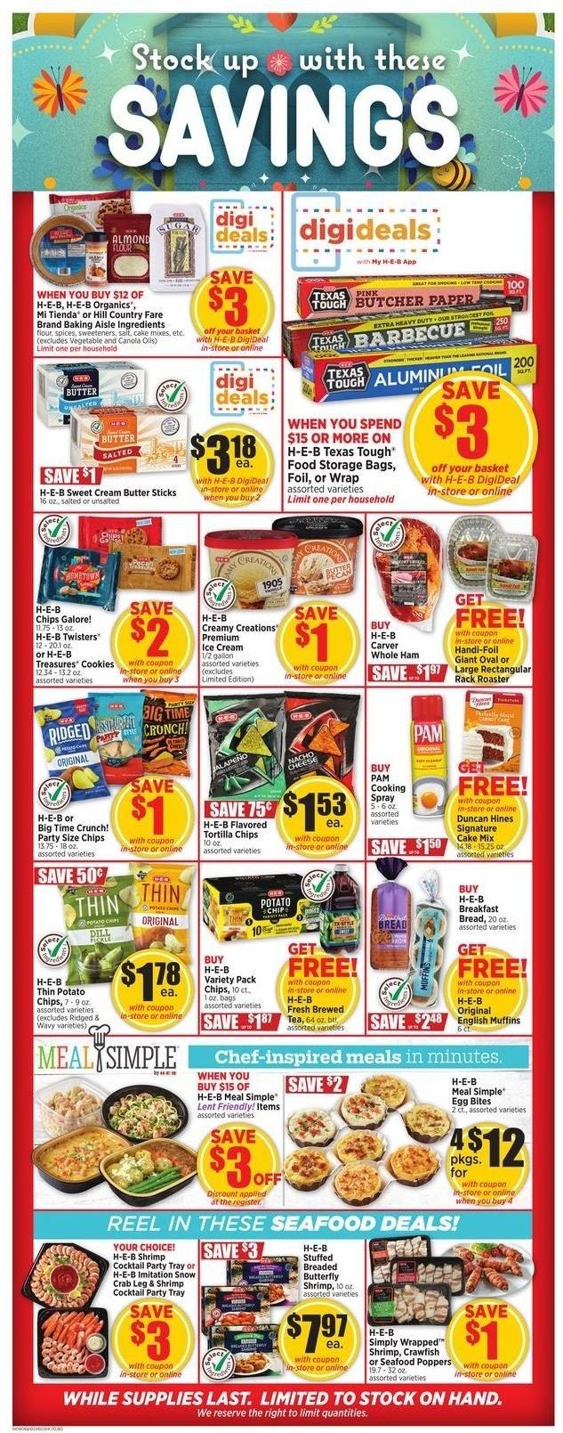 H-E-B (TX) Weekly Ad Flyer April 5 to April 12