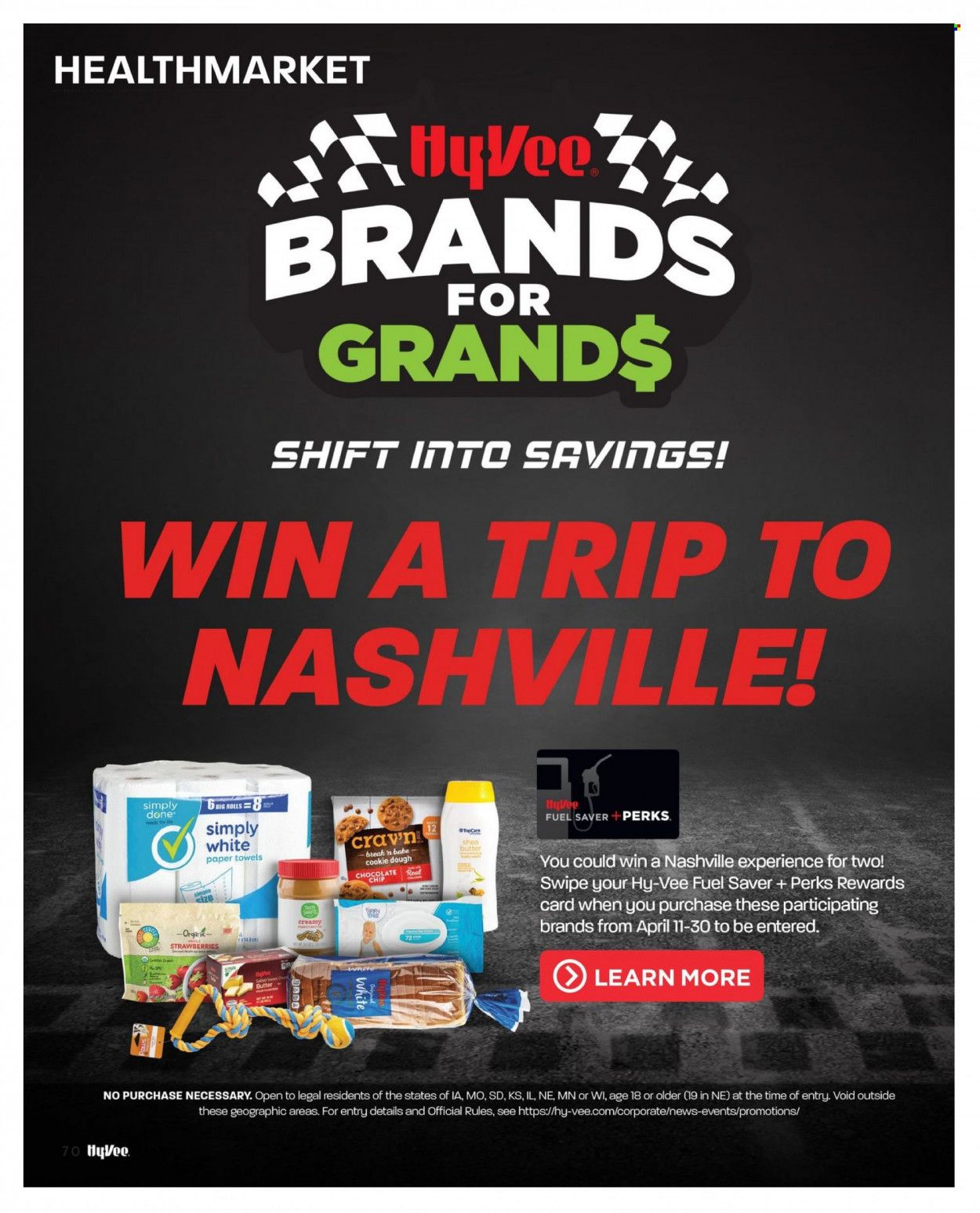 Hy-Vee (IA, IL, MN, MO, SD) Weekly Ad Flyer April 5 to April 12
