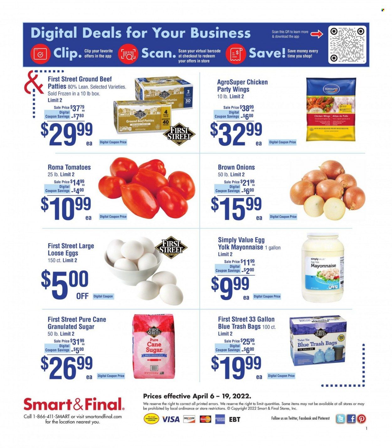 Smart & Final (AZ, CA) Weekly Ad Flyer April 5 to April 12