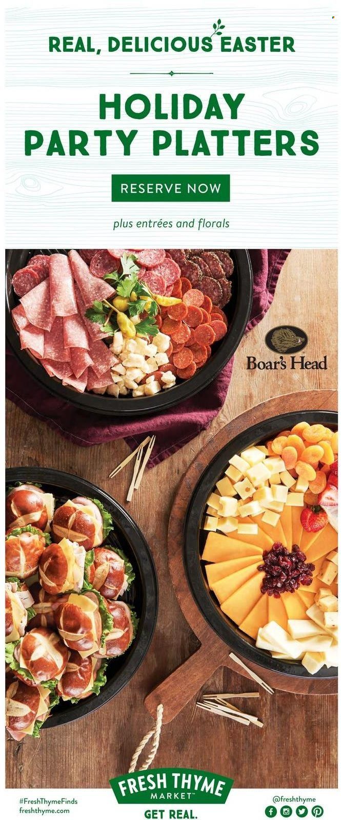 Fresh Thyme Weekly Ad Flyer April 5 to April 12