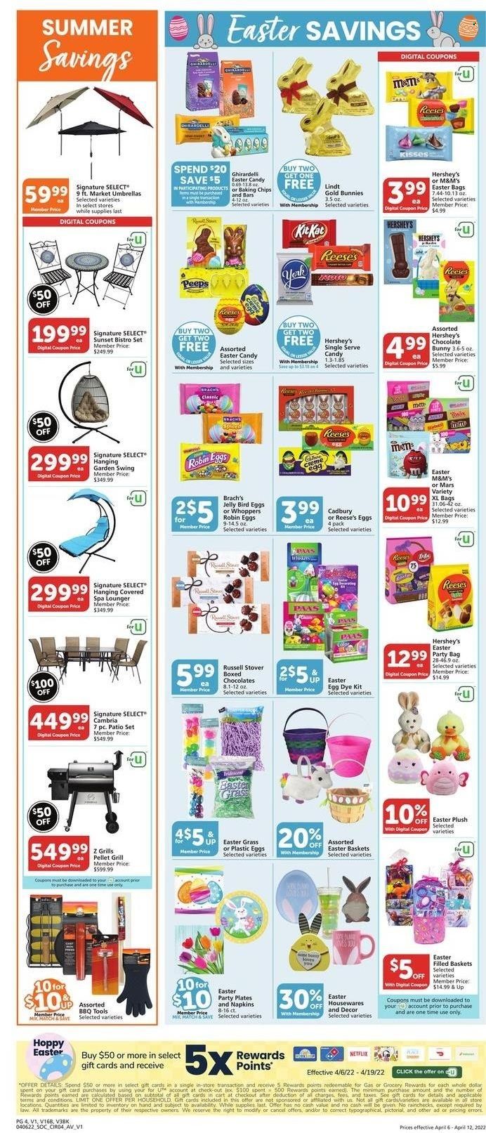 Vons (CA) Weekly Ad Flyer April 6 to April 13