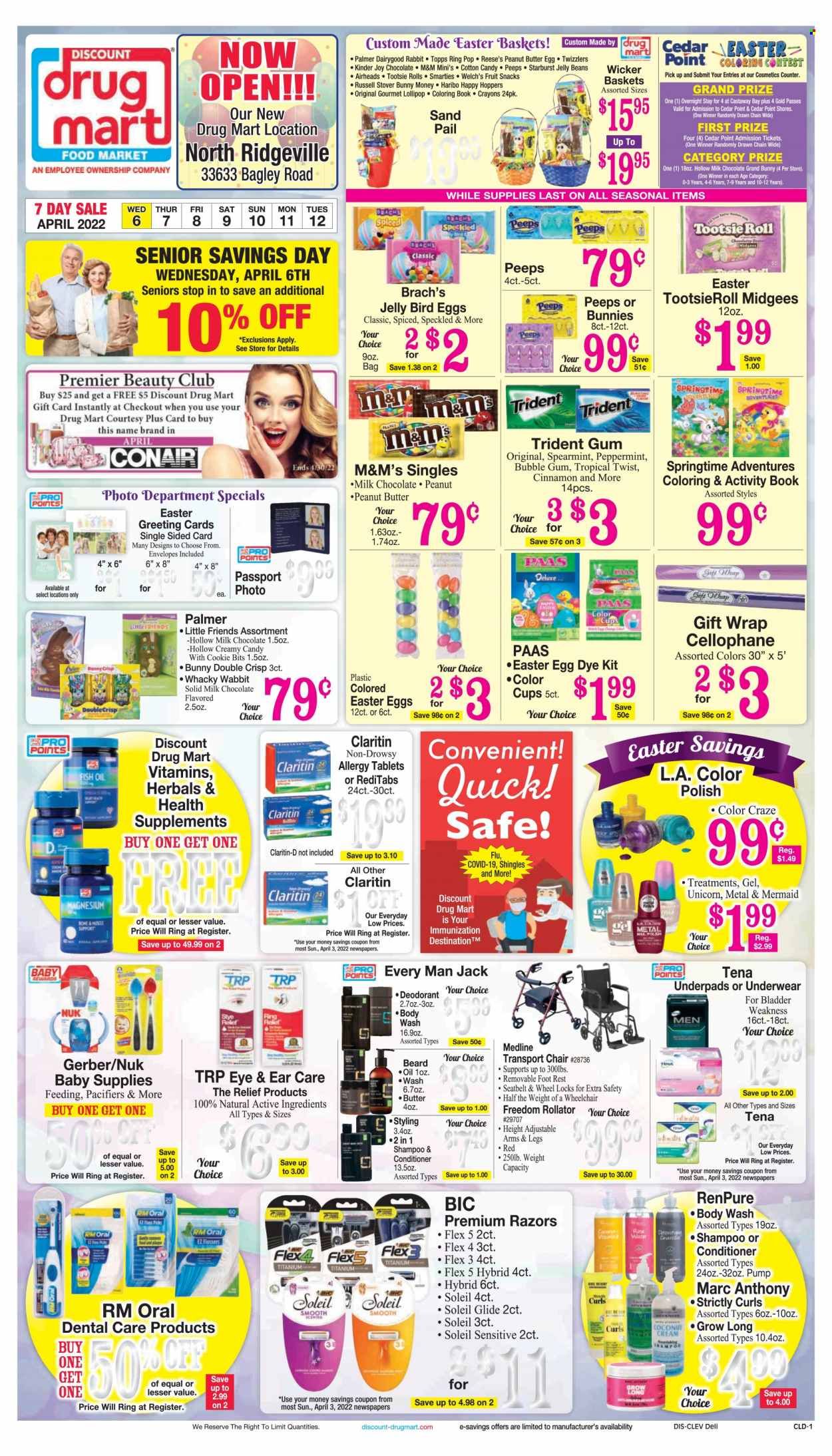 Discount Drug Mart (OH) Weekly Ad Flyer April 6 to April 13