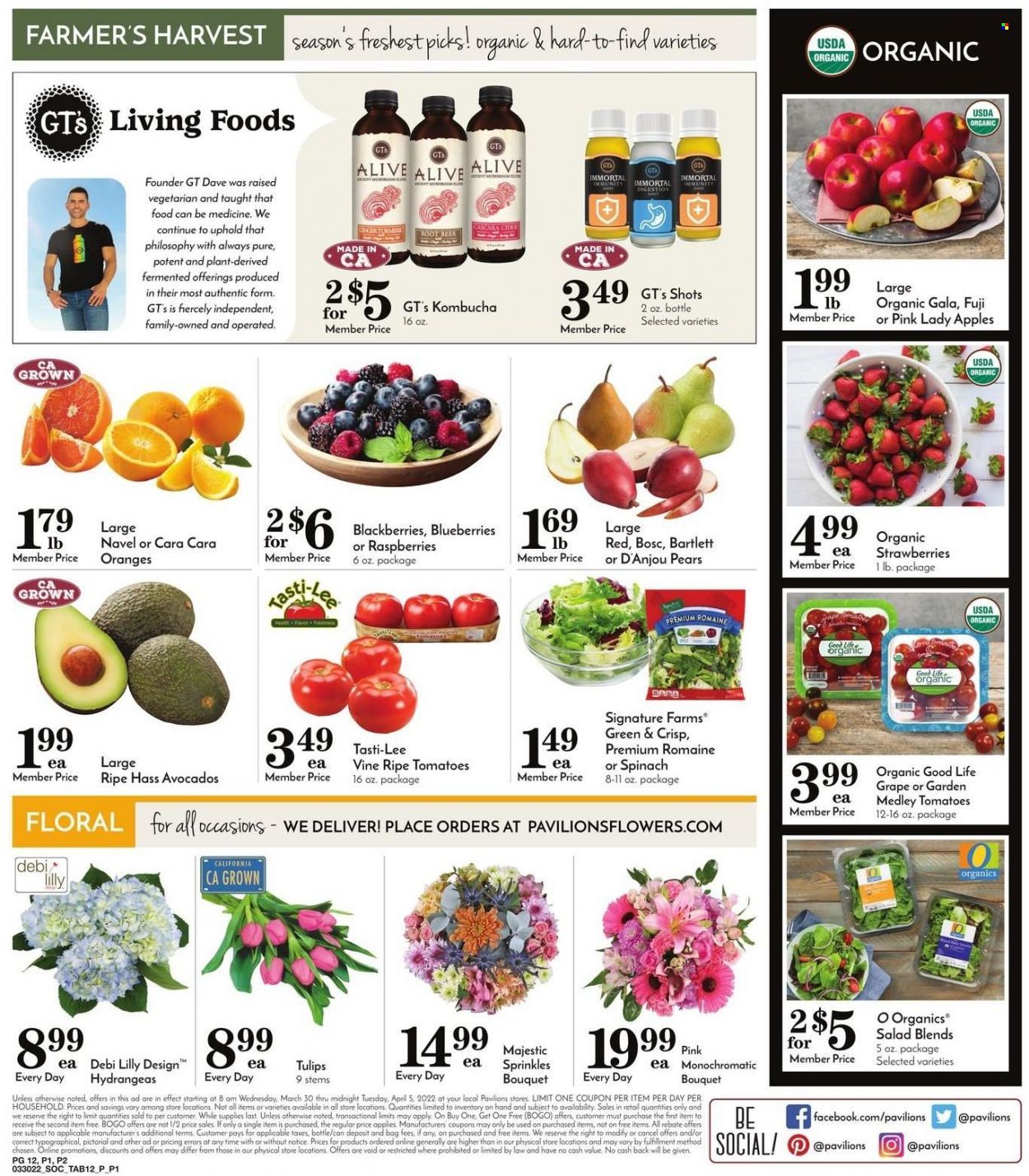 Pavilions (CA) Weekly Ad Flyer April 6 to April 13