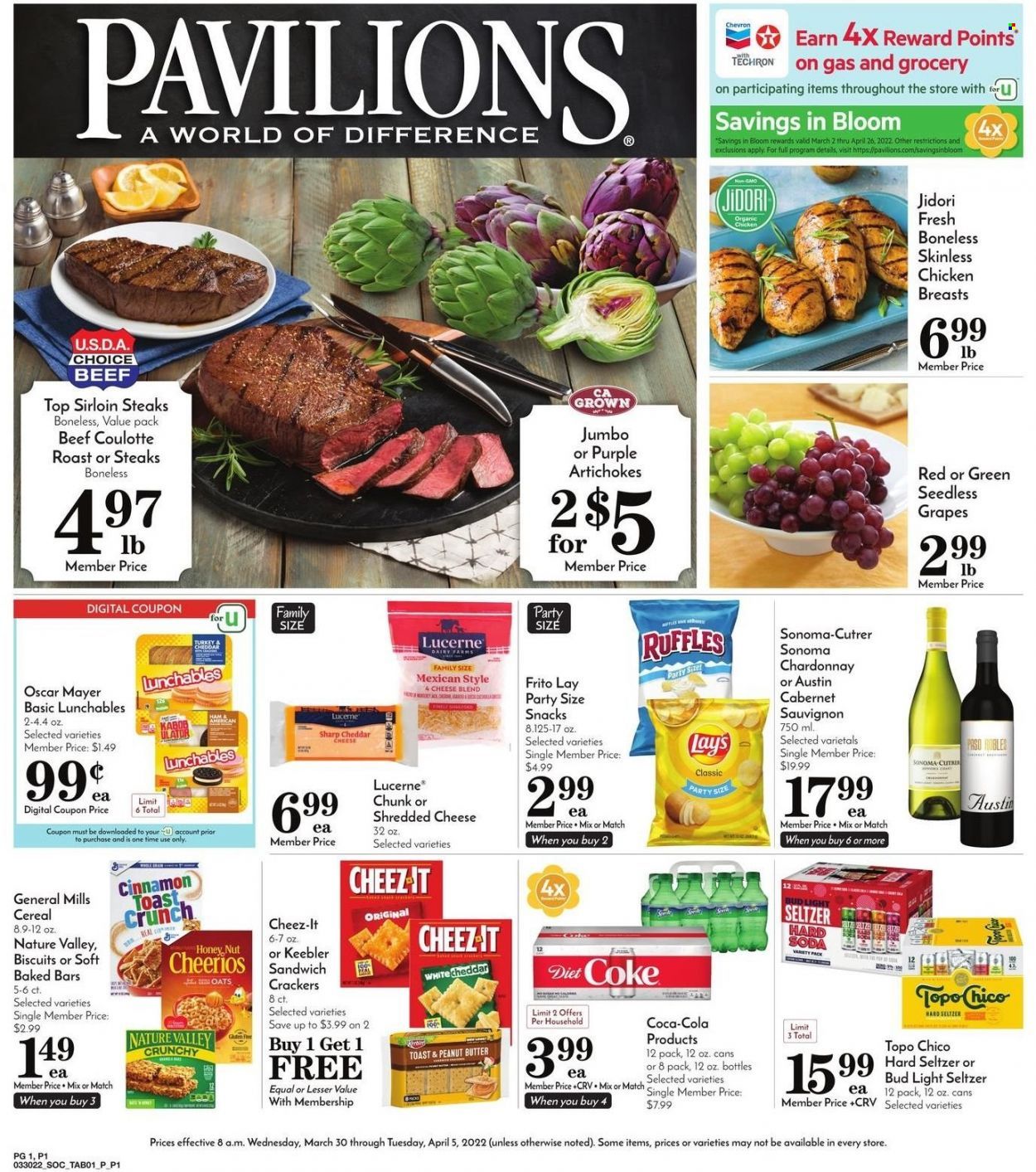 Pavilions (CA) Weekly Ad Flyer April 6 to April 13
