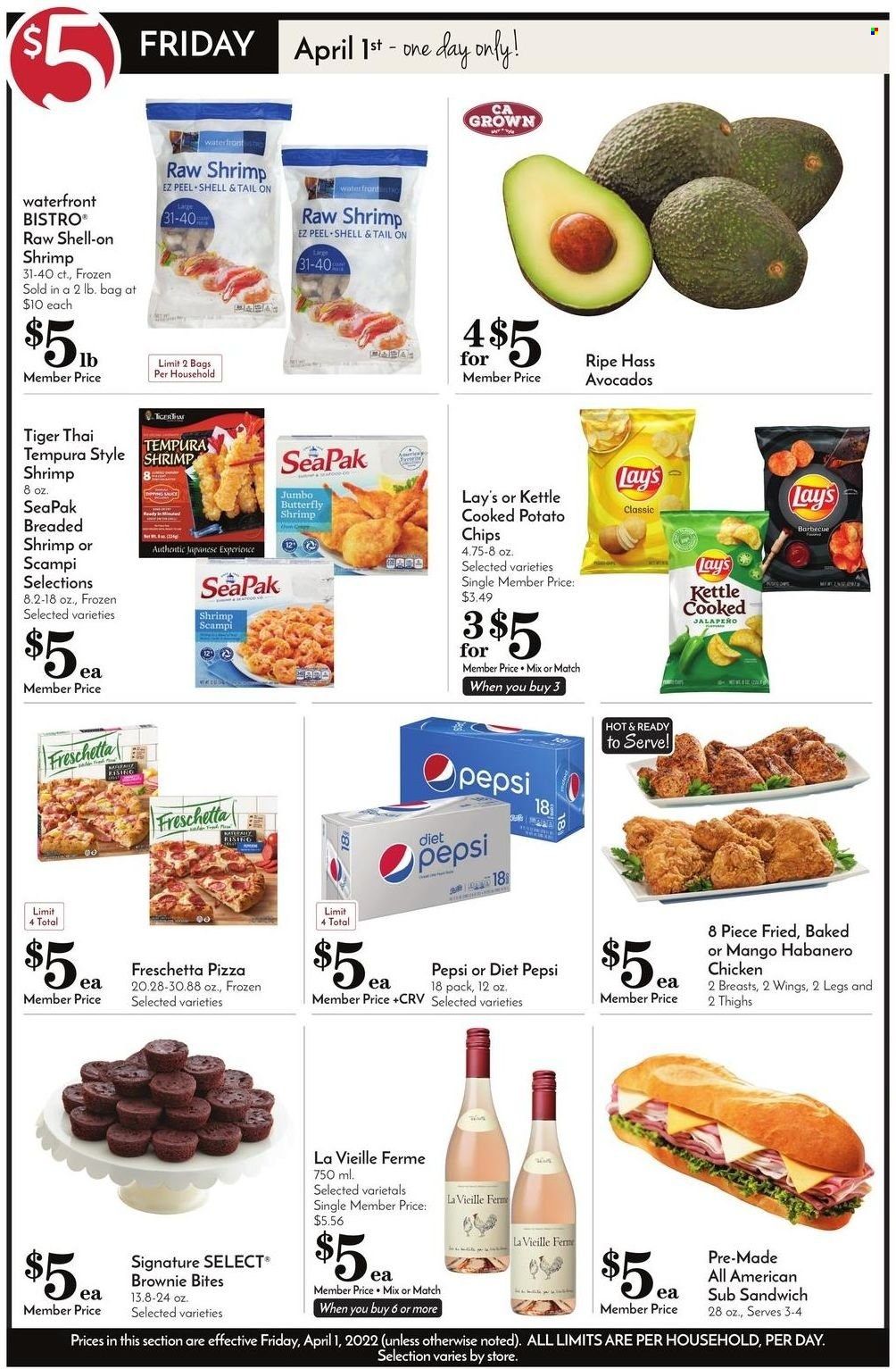 Pavilions (CA) Weekly Ad Flyer April 6 to April 13