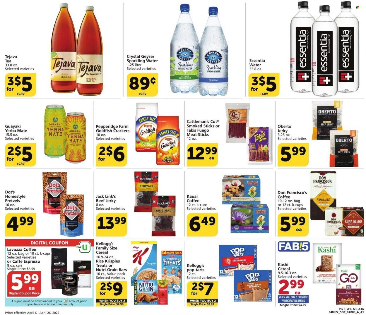 Albertsons (CA, ID, LA, MT, OR, TX, WA) Weekly Ad Flyer April 6 to April 13