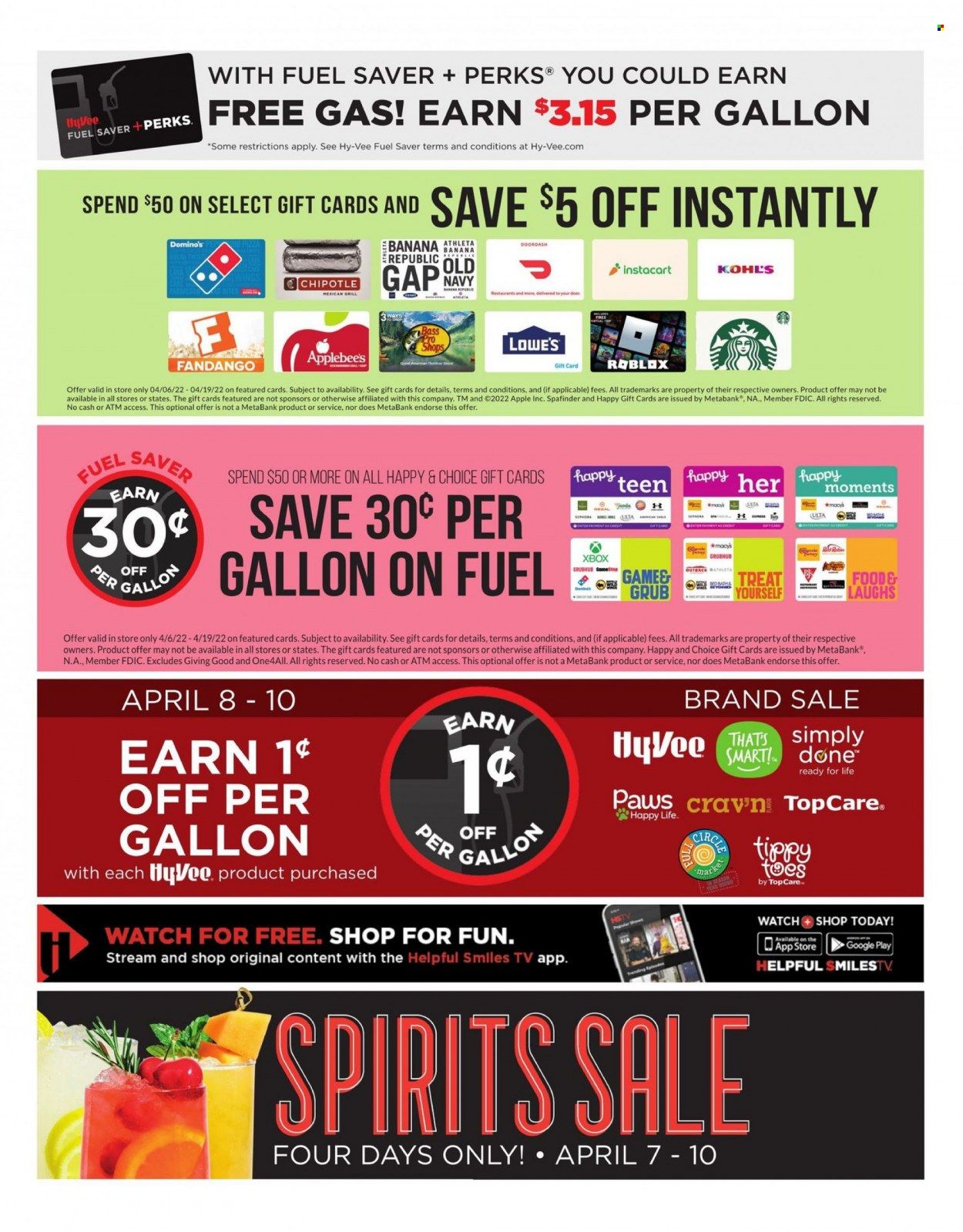 Hy-Vee (IA) Weekly Ad Flyer April 6 to April 13