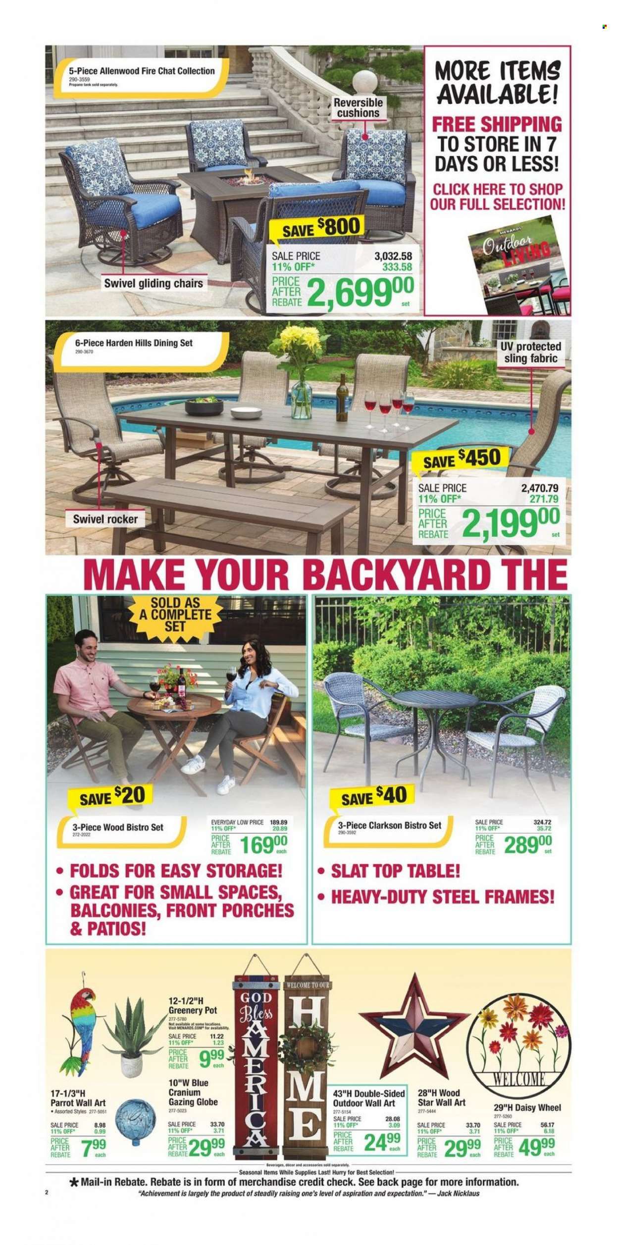 Menards Weekly Ad Flyer April 6 to April 13