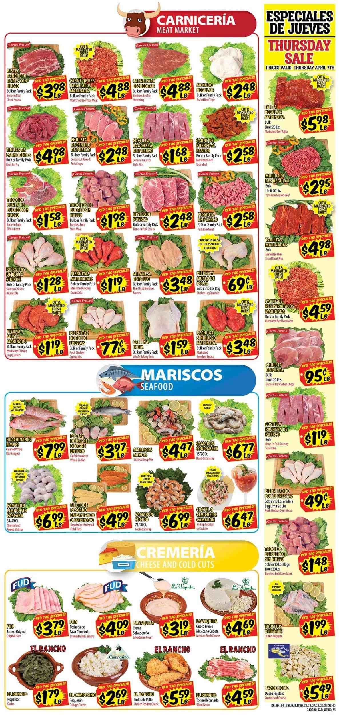 El Rancho (TX) Weekly Ad Flyer April 7 to April 14