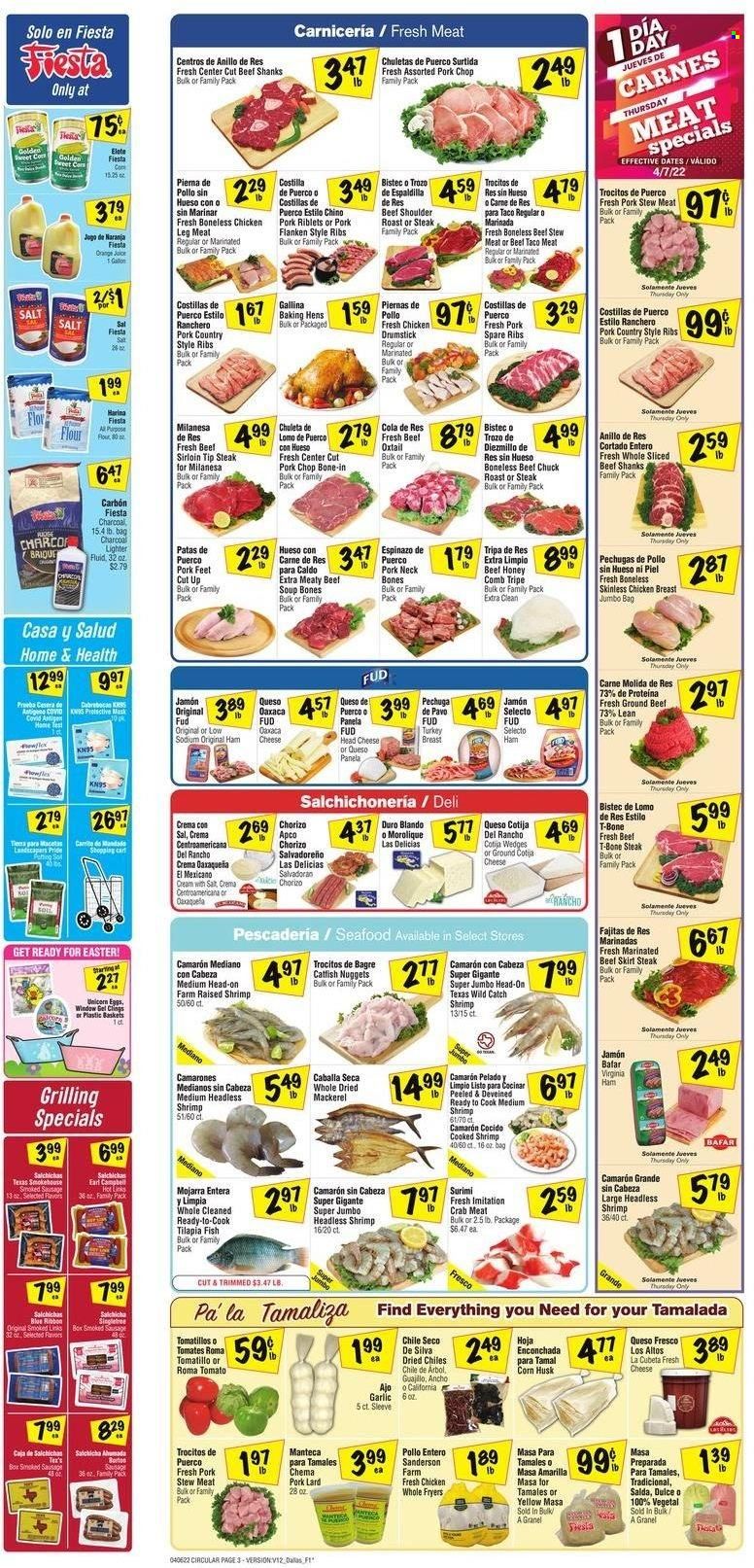 Fiesta Mart (TX) Weekly Ad Flyer April 7 to April 14