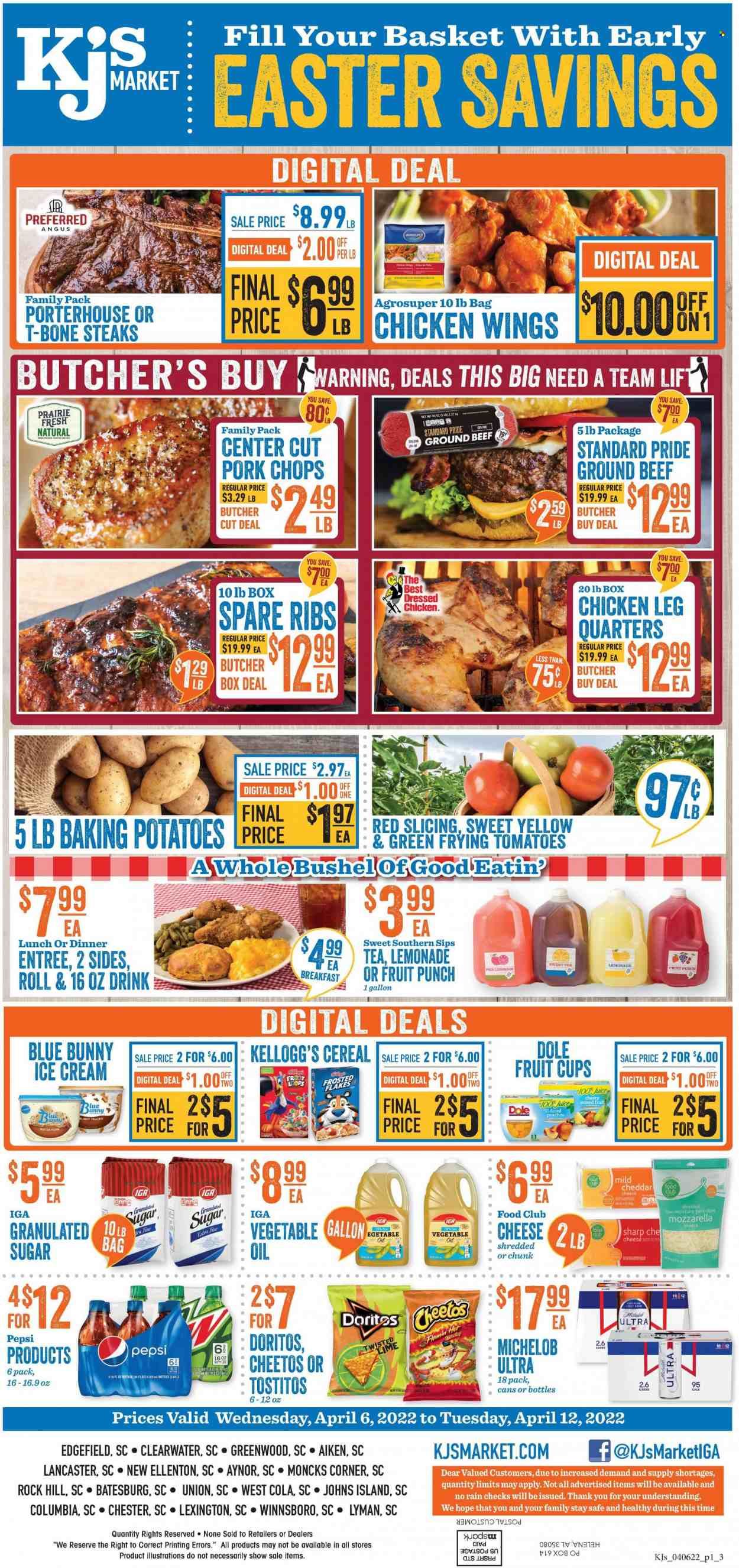 KJ´s Market (GA, SC) Weekly Ad Flyer April 7 to April 14