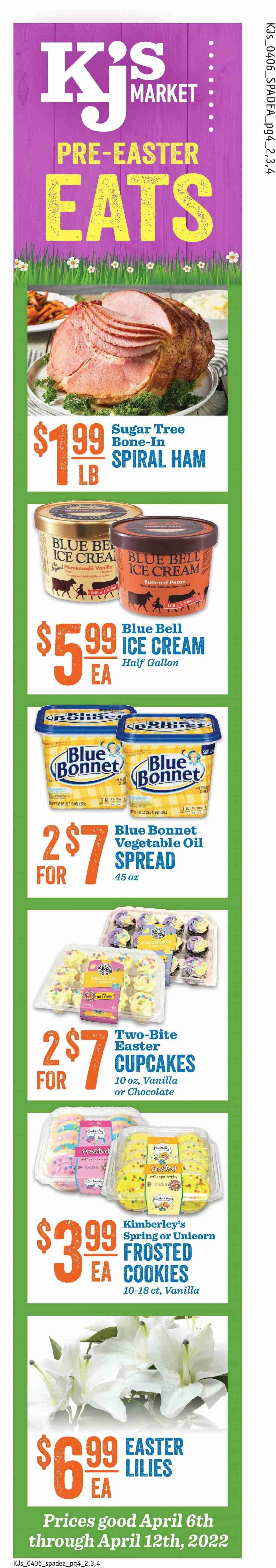 KJ´s Market (GA, SC) Weekly Ad Flyer April 7 to April 14