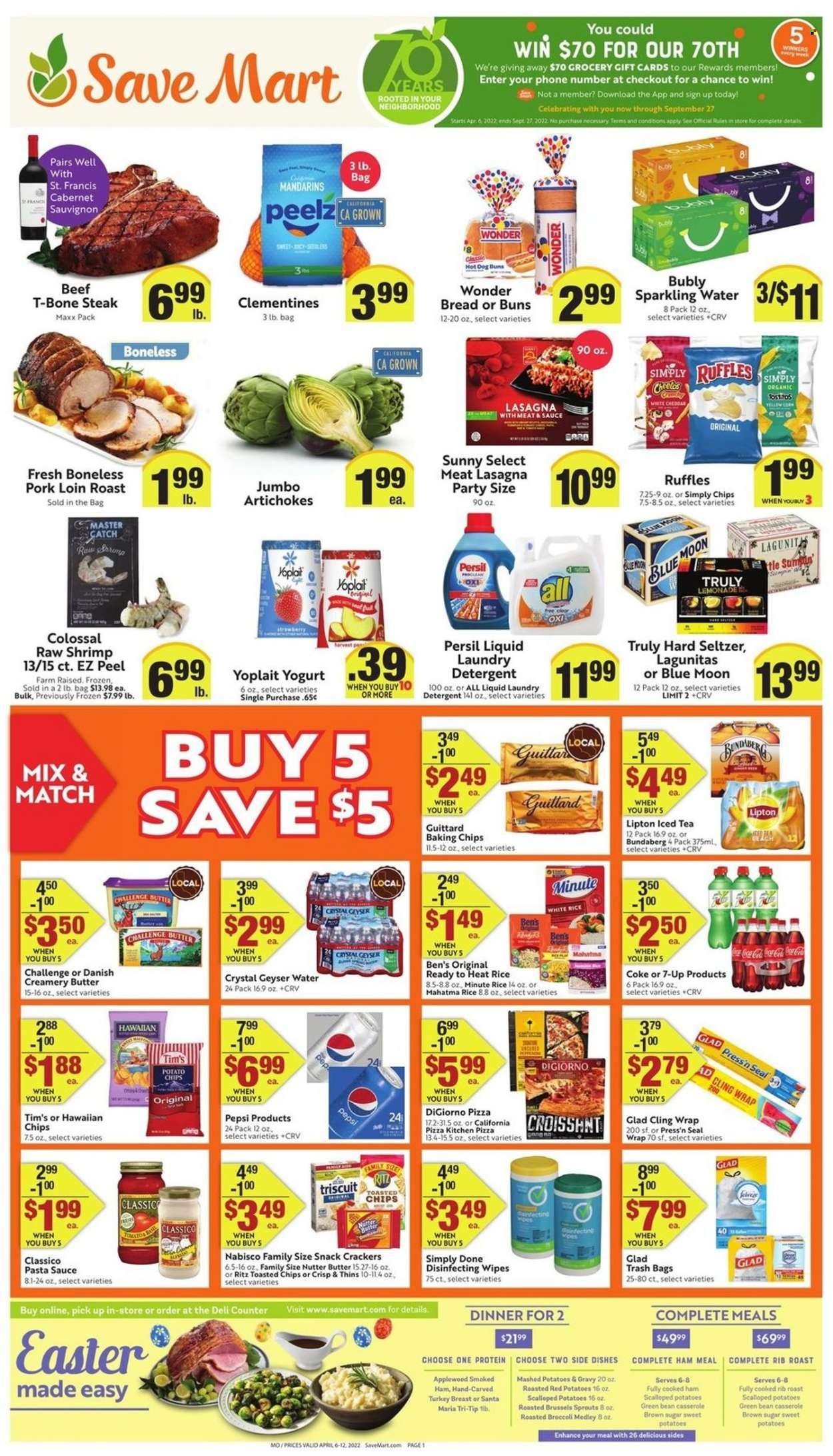 Save Mart (CA, NV) Weekly Ad Flyer April 7 to April 14