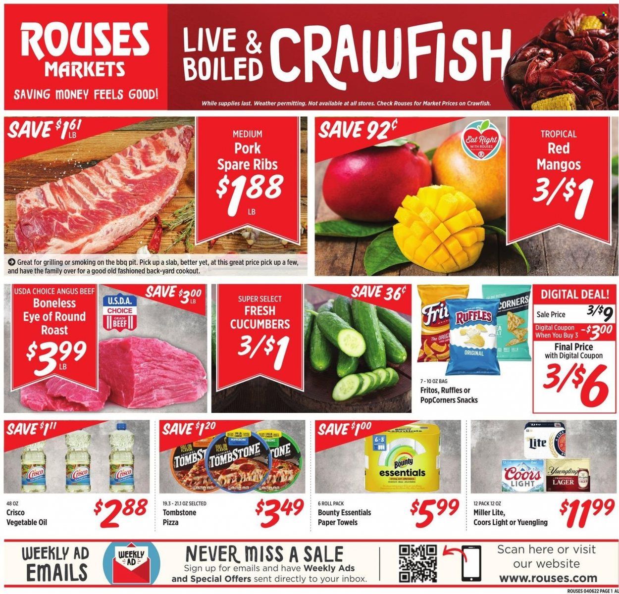 Rouses Markets (AL, LA, MS) Weekly Ad Flyer April 7 to April 14