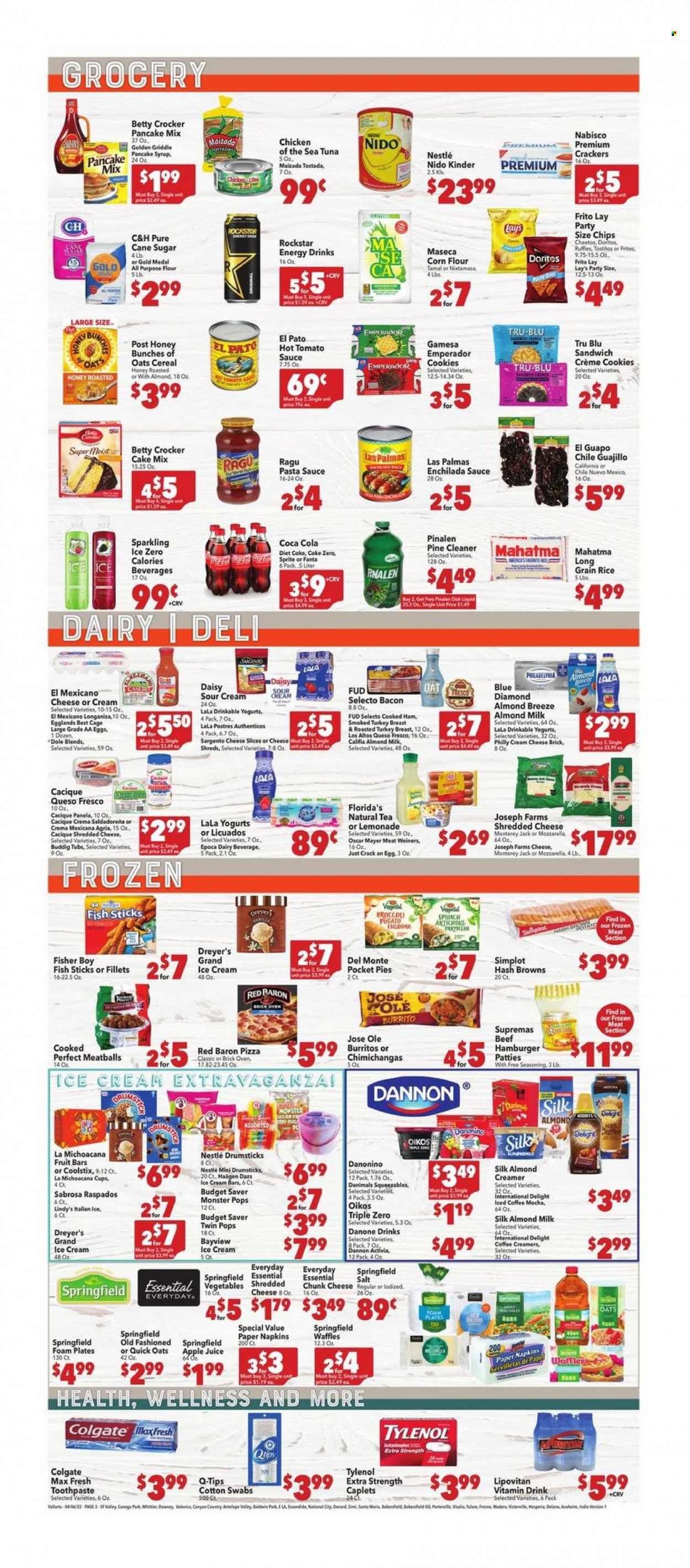 Vallarta (CA) Weekly Ad Flyer April 7 to April 14