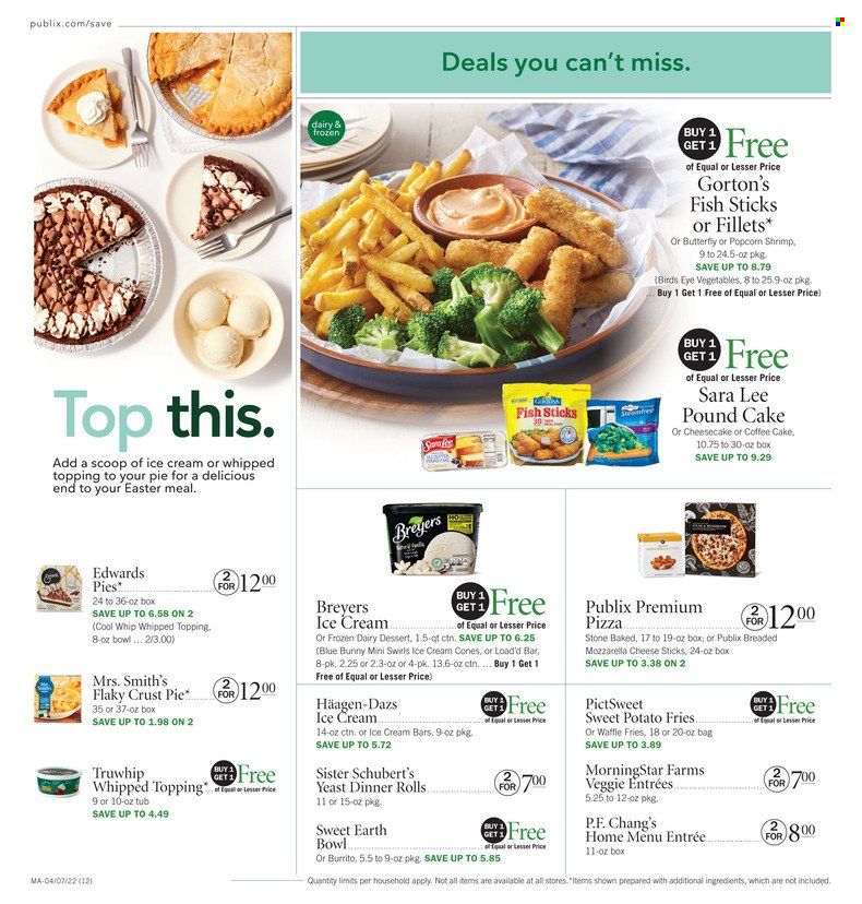Publix (AL, FL, GA, NC, SC, TN) Weekly Ad Flyer April 7 to April 14