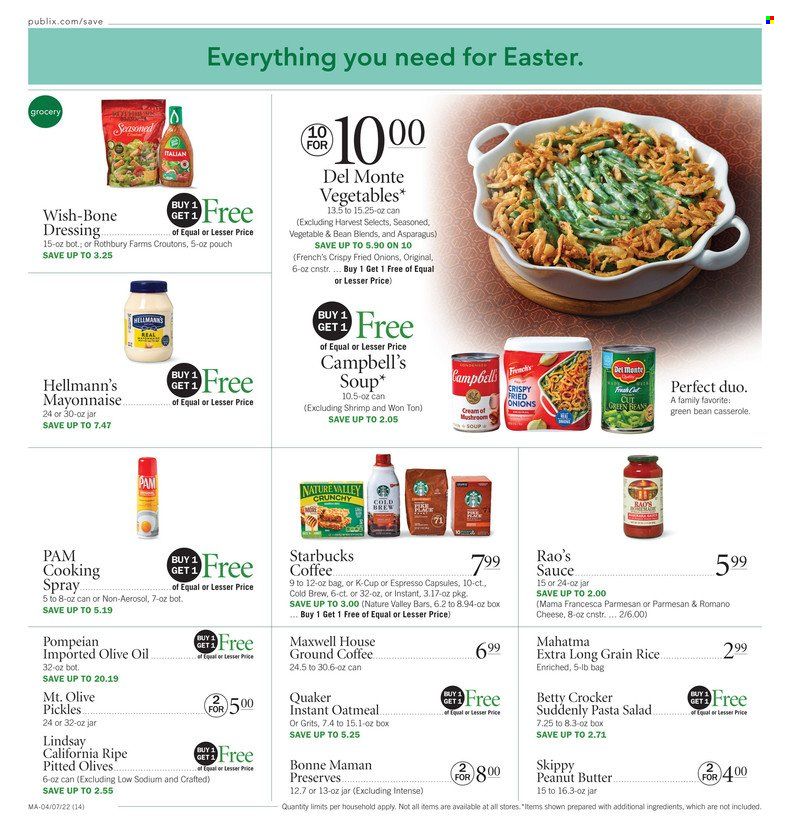 Publix (AL, FL, GA, NC, SC, TN) Weekly Ad Flyer April 7 to April 14