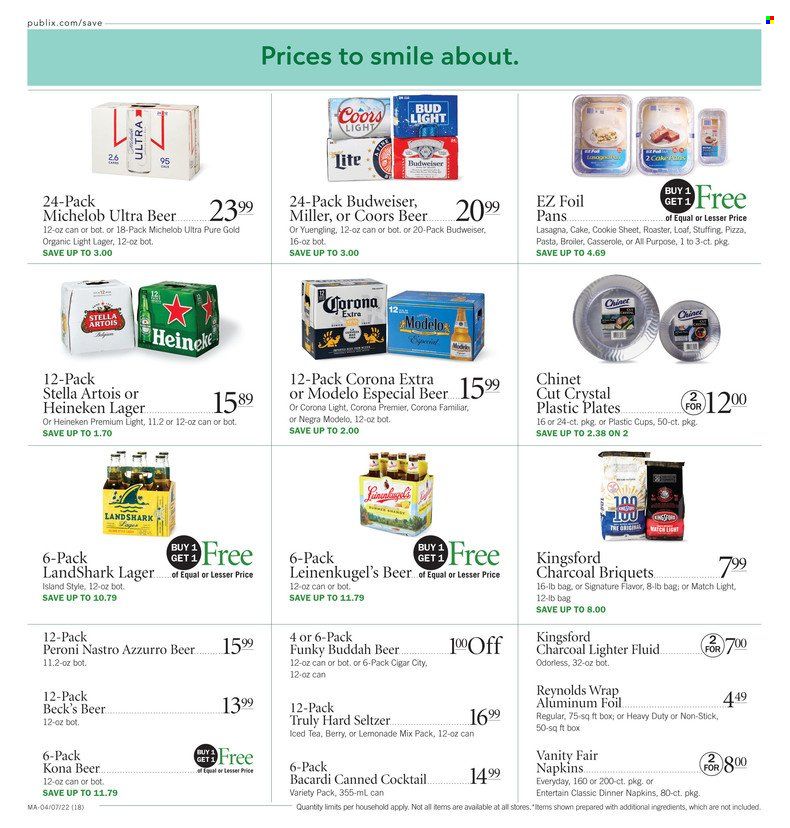 Publix (AL, FL, GA, NC, SC, TN) Weekly Ad Flyer April 7 to April 14