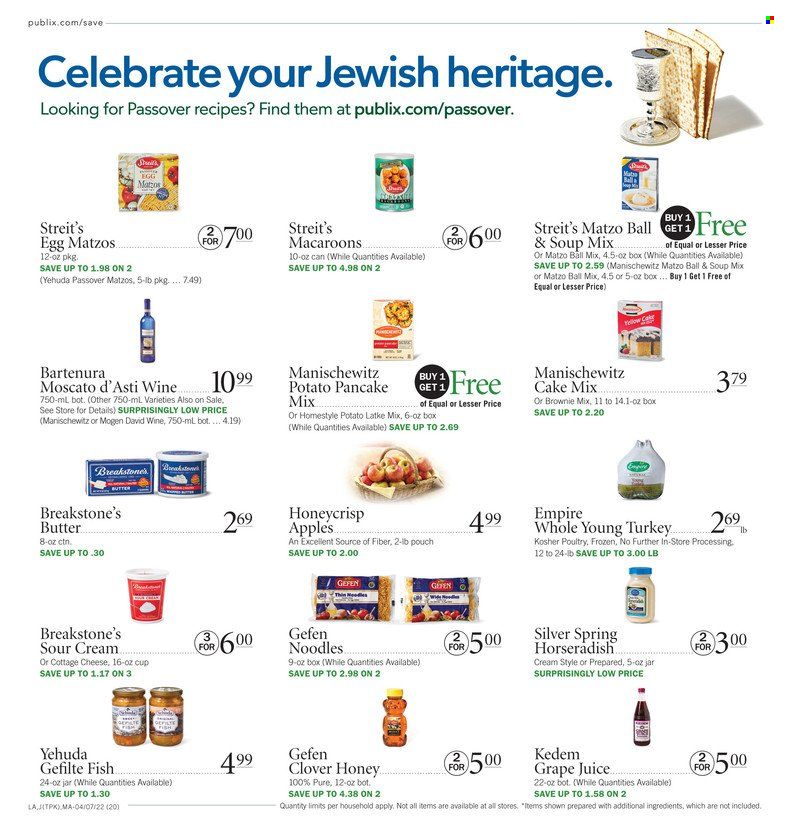 Publix (AL, FL, GA, NC, SC, TN) Weekly Ad Flyer April 7 to April 14