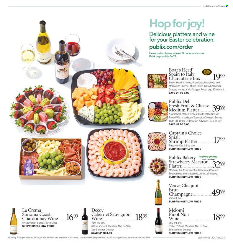 Publix (AL, FL, GA, NC, SC, TN) Weekly Ad Flyer April 7 to April 14