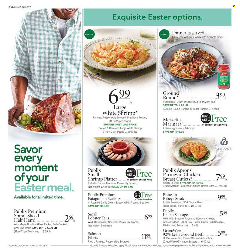 Publix (AL, FL, GA, NC, SC, TN) Weekly Ad Flyer April 7 to April 14