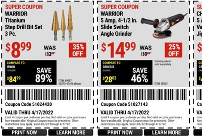 Harbor Freight Weekly Ad Flyer April 7 to April 14