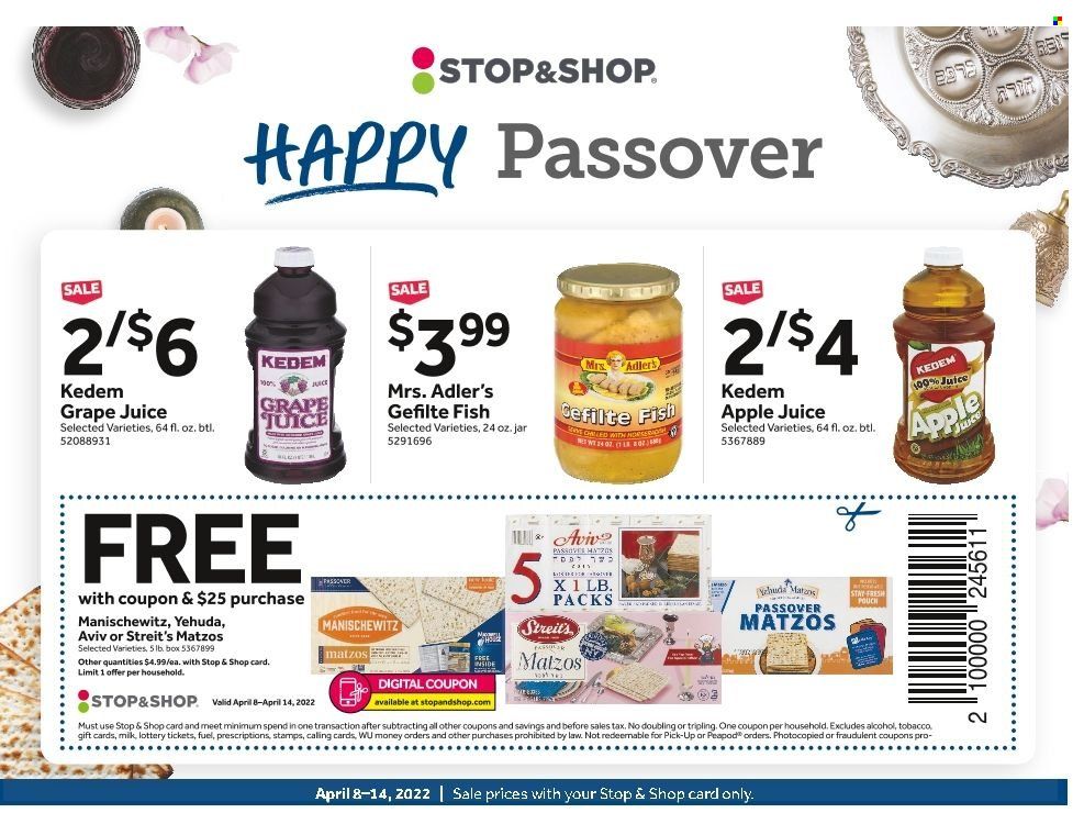 Stop & Shop (NJ) Weekly Ad Flyer April 7 to April 14