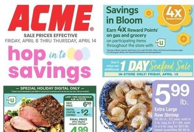 ACME (DE, NJ, NY, PA) Weekly Ad Flyer April 7 to April 14