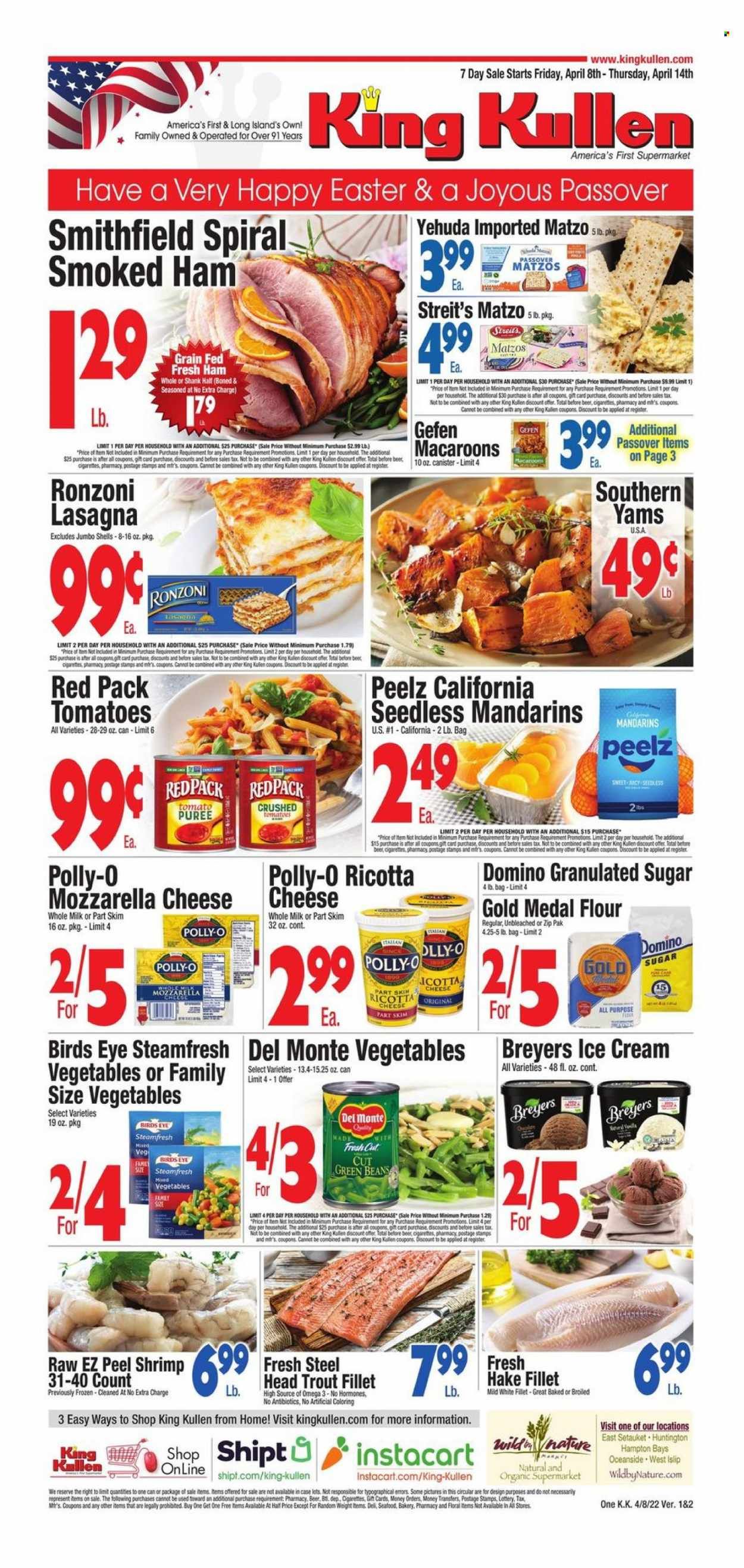 King Kullen (NY) Weekly Ad Flyer April 7 to April 14