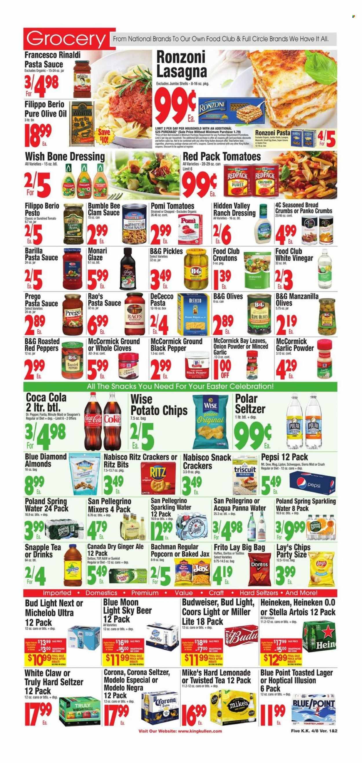 King Kullen (NY) Weekly Ad Flyer April 7 to April 14