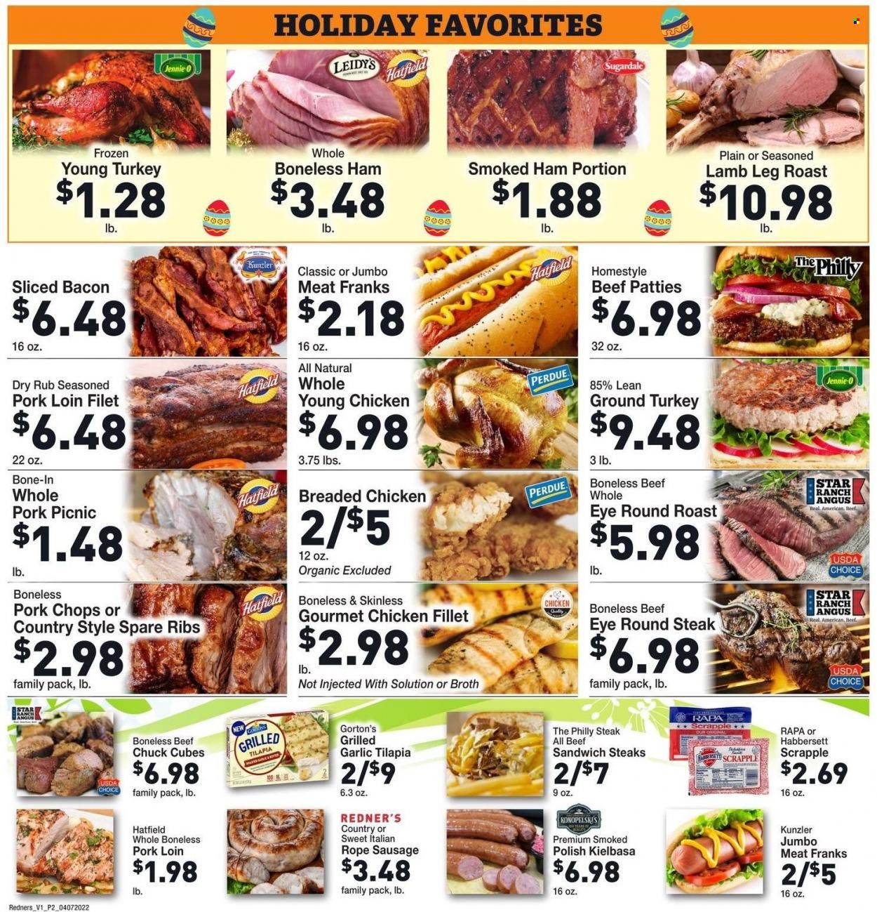 Redner's Markets (DE, MD, PA) Weekly Ad Flyer April 7 to April 14